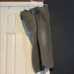 Grey slim jeans